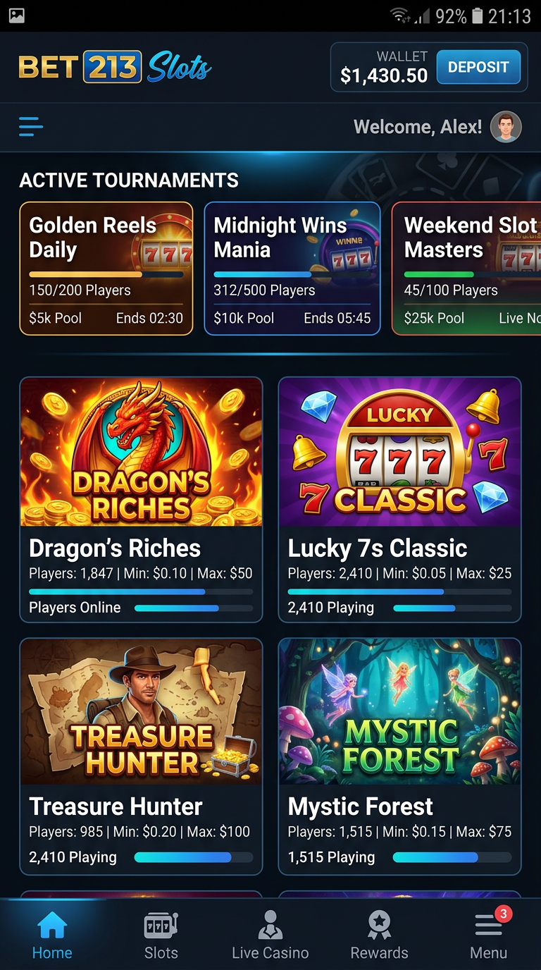 Bet 213 Slots screenshot 3