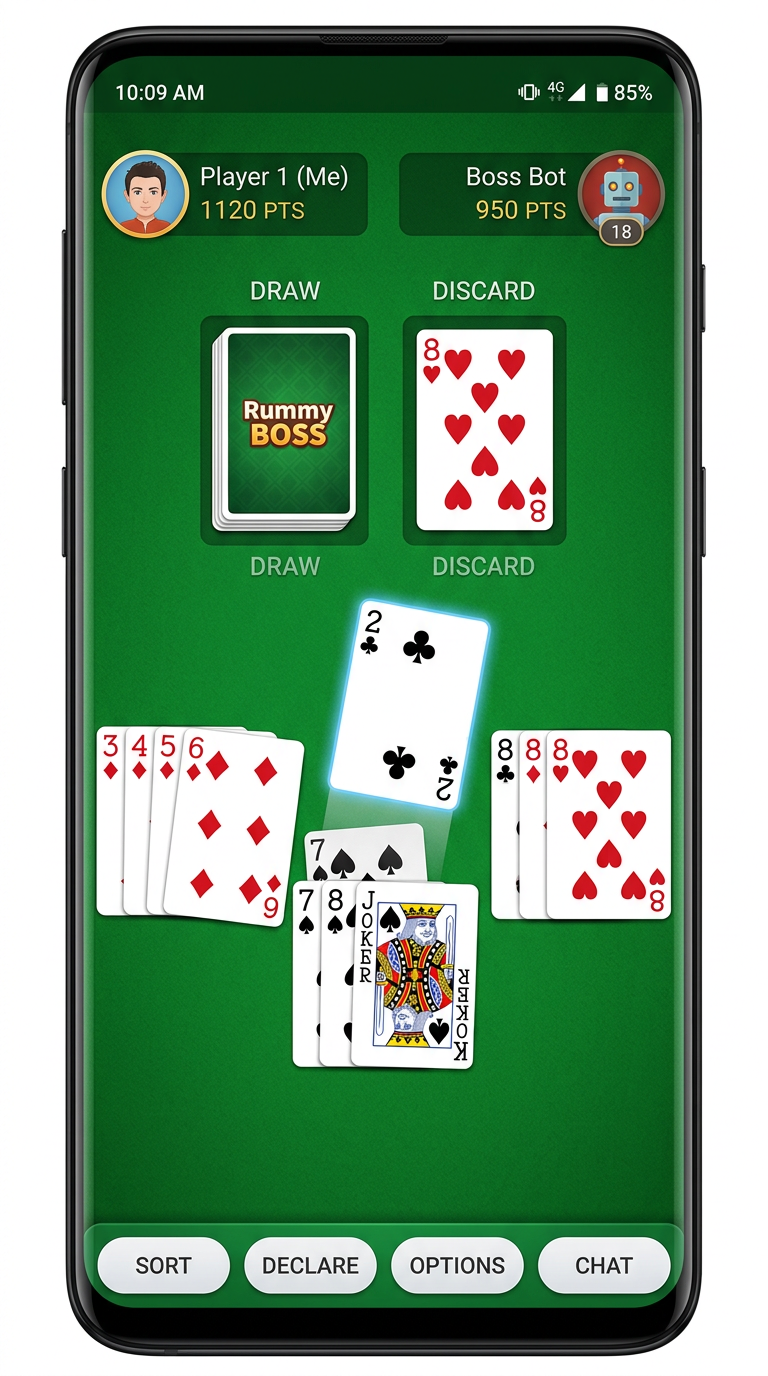 Boss Rummy screenshot 2