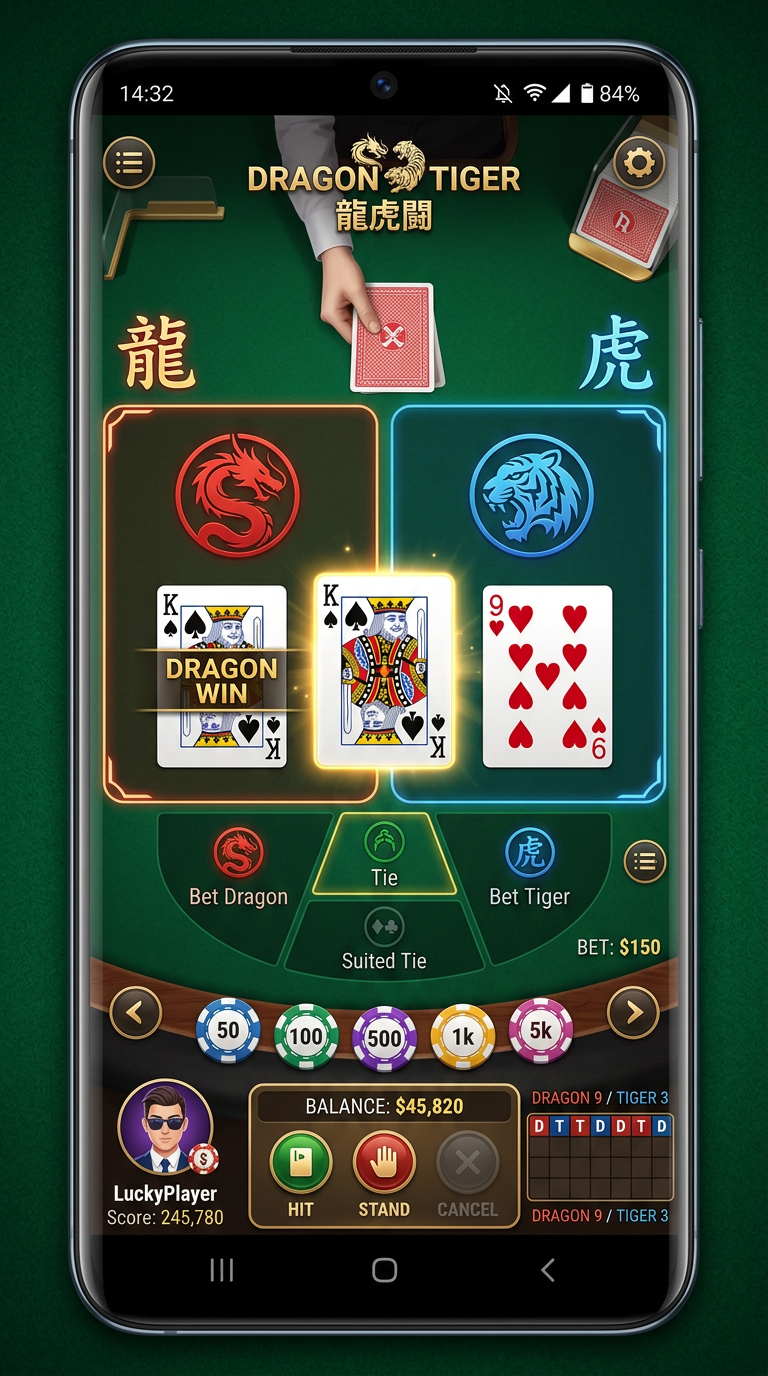 Dragon Tiger screenshot 2