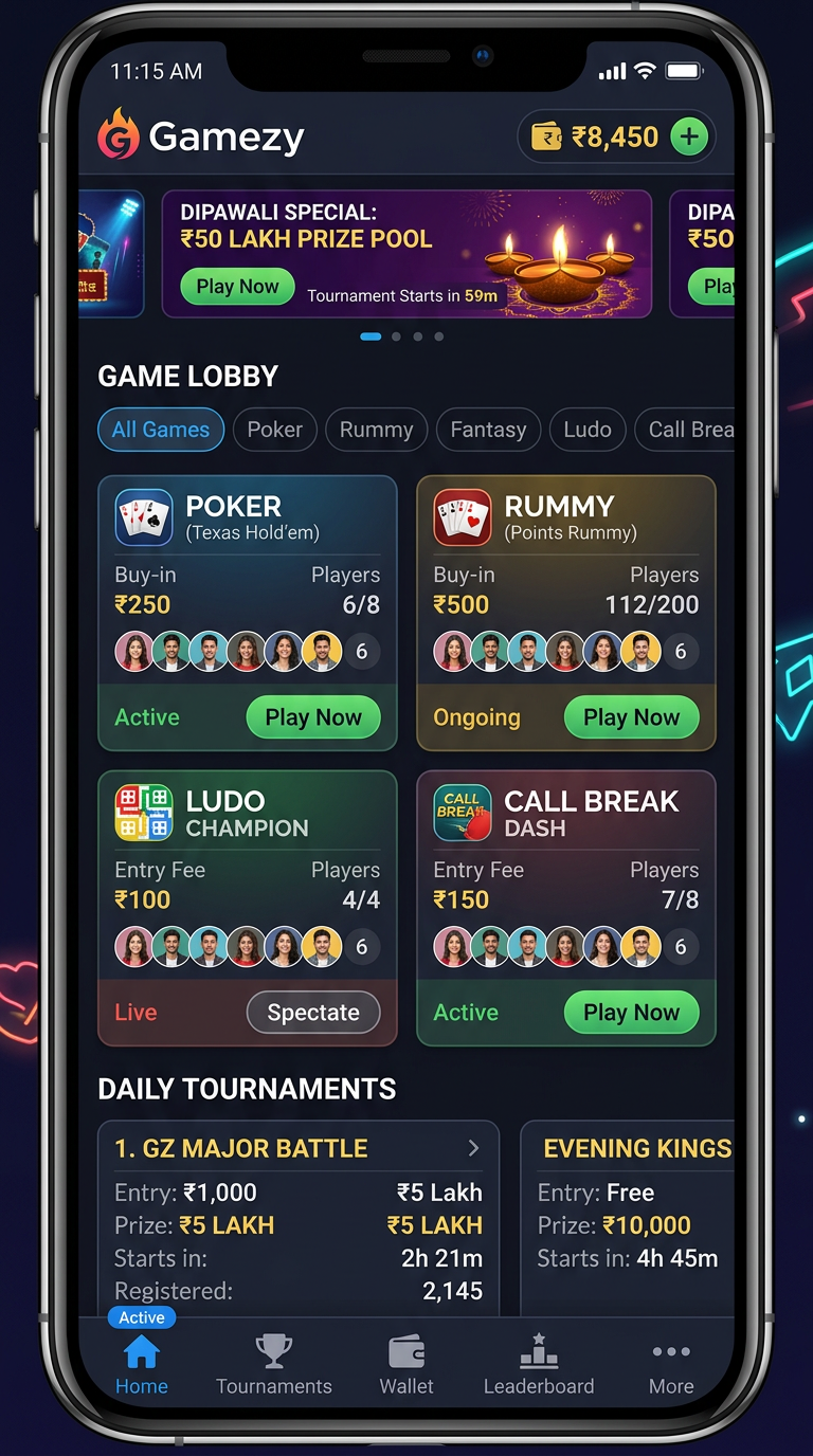 Gamezy Real Cash screenshot 3