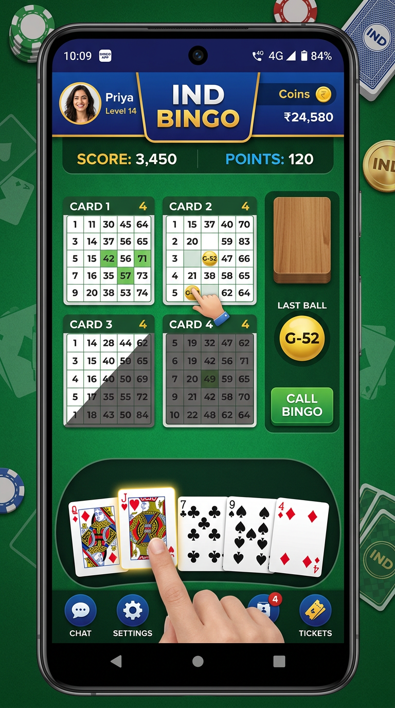 IND Bingo screenshot 2