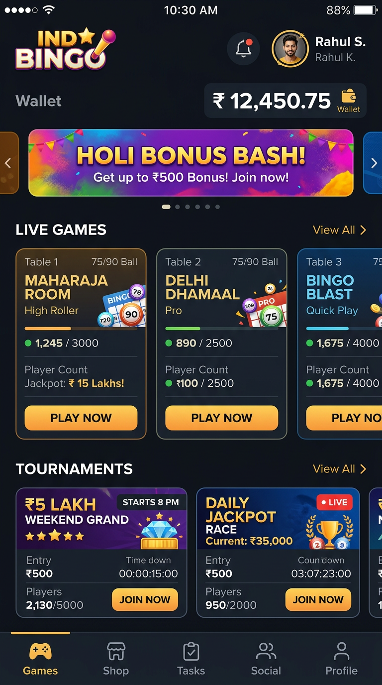 IND Bingo screenshot 3