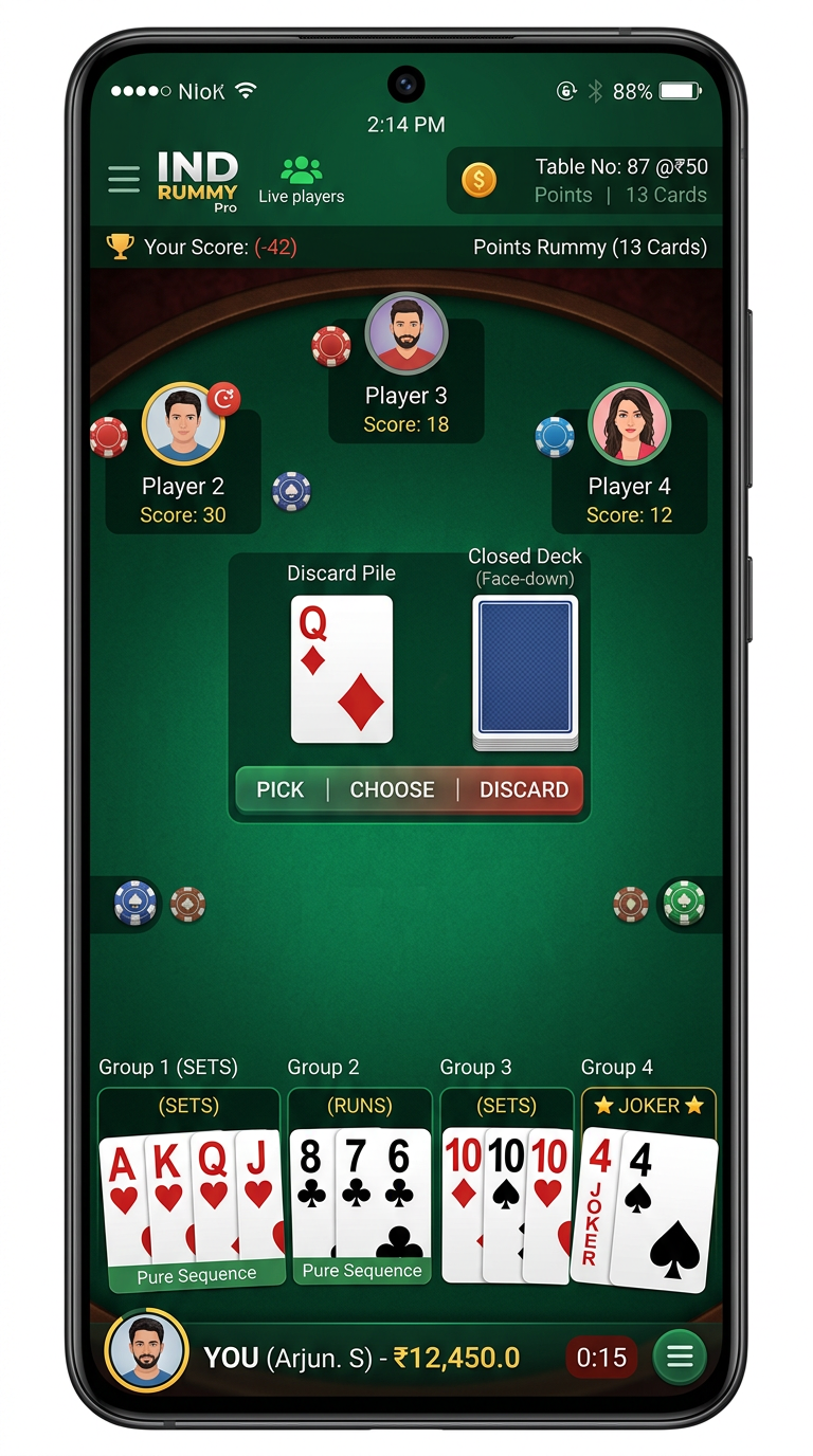 IND Rummy screenshot 2