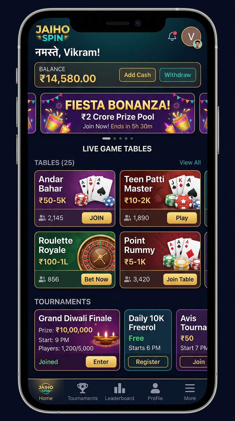 Jaiho Spin screenshot 1