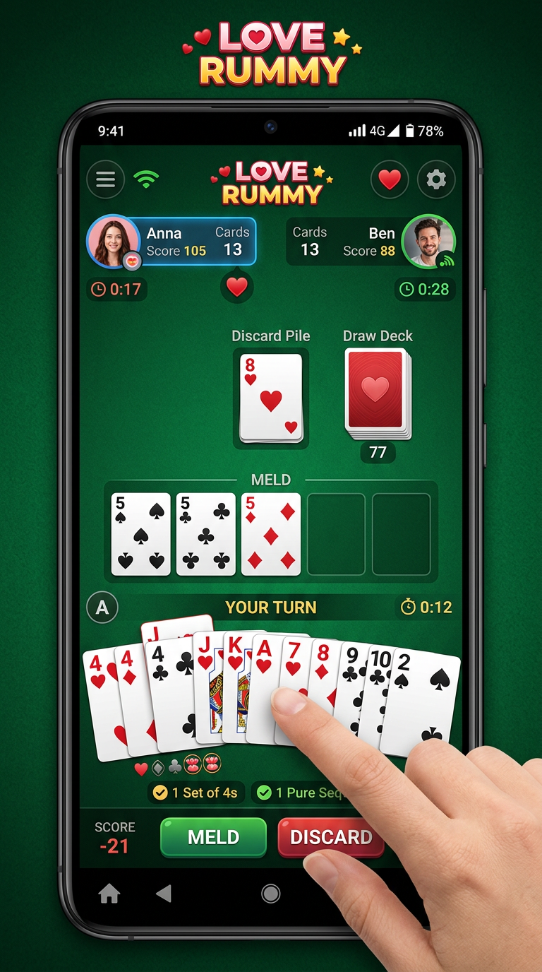 Love Rummy Screenshot