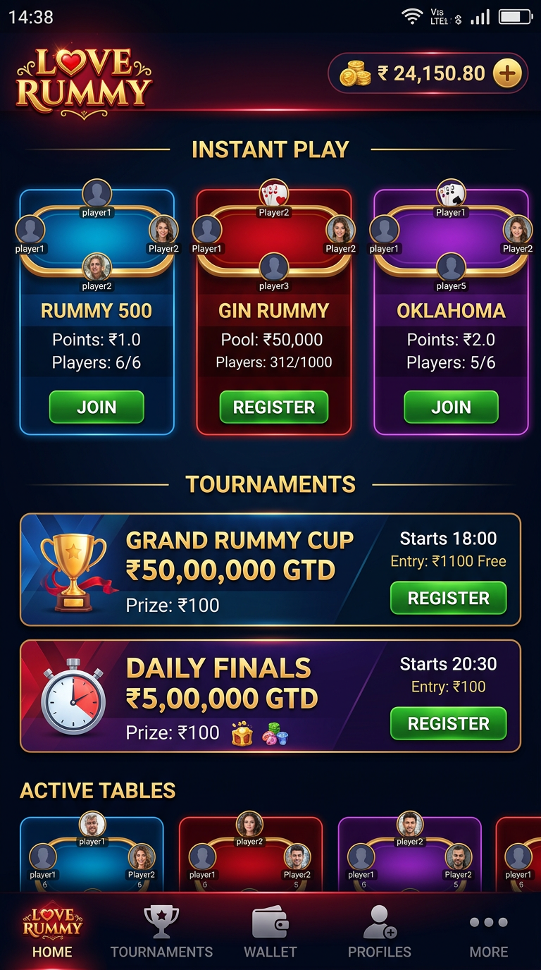 Love Rummy Screenshot