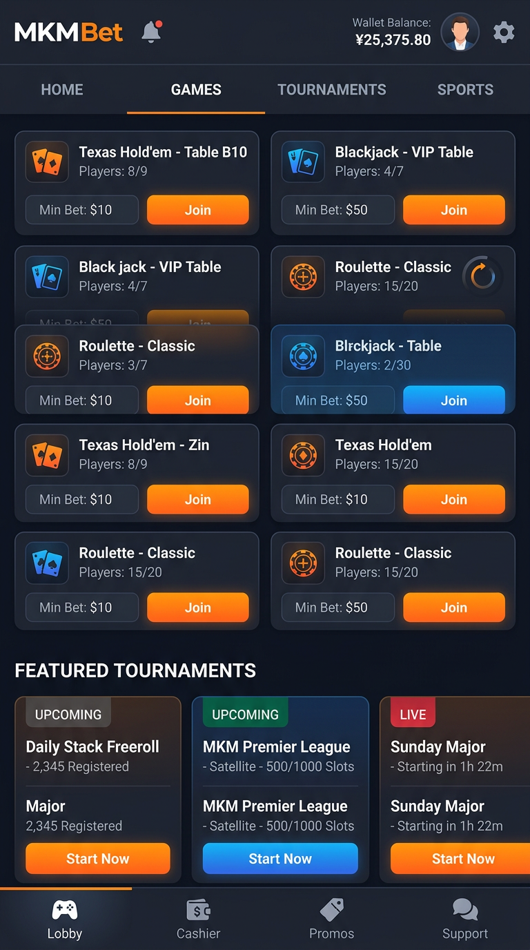 MKM Bet screenshot 2