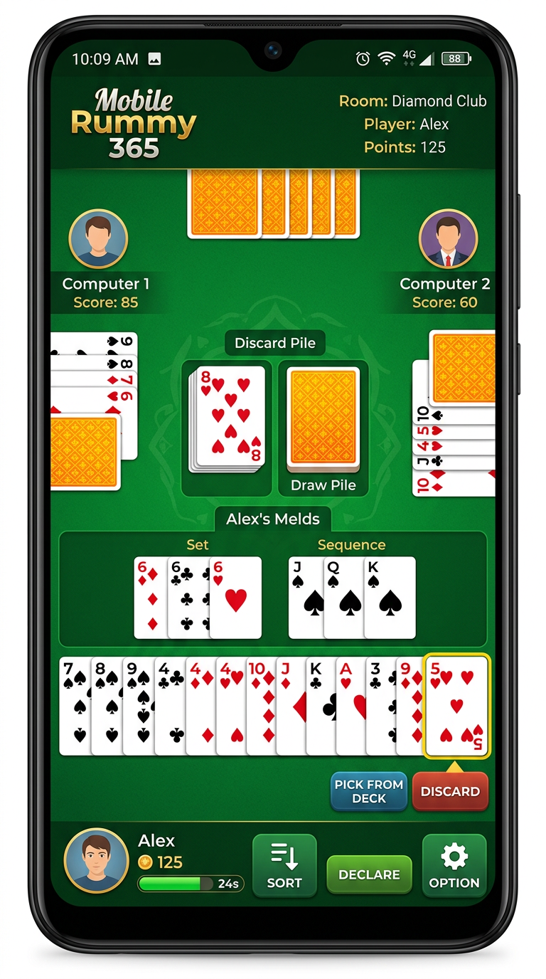 Rummy 365 screenshot 2