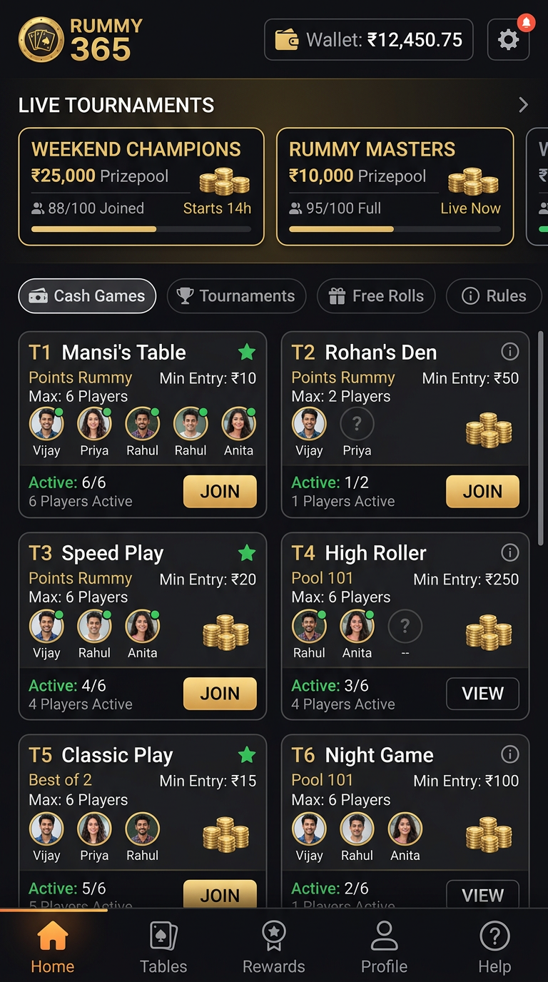 Rummy 365 screenshot 3