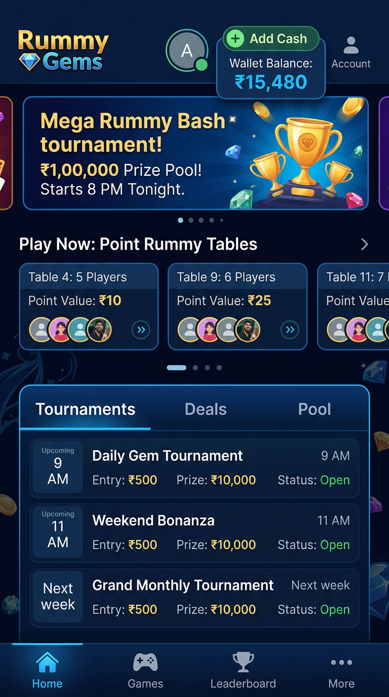 Rummy Gems APK screenshot 3
