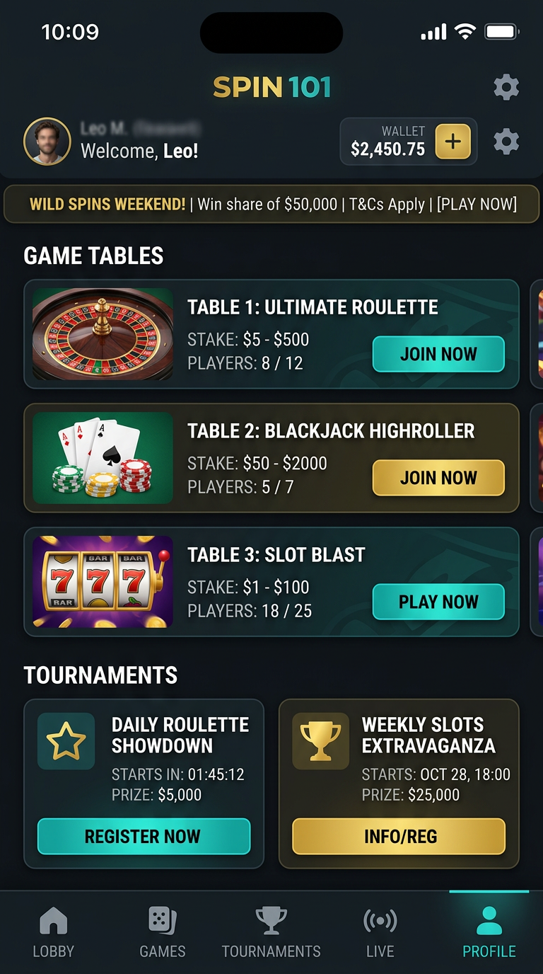 Spin 101 screenshot 3