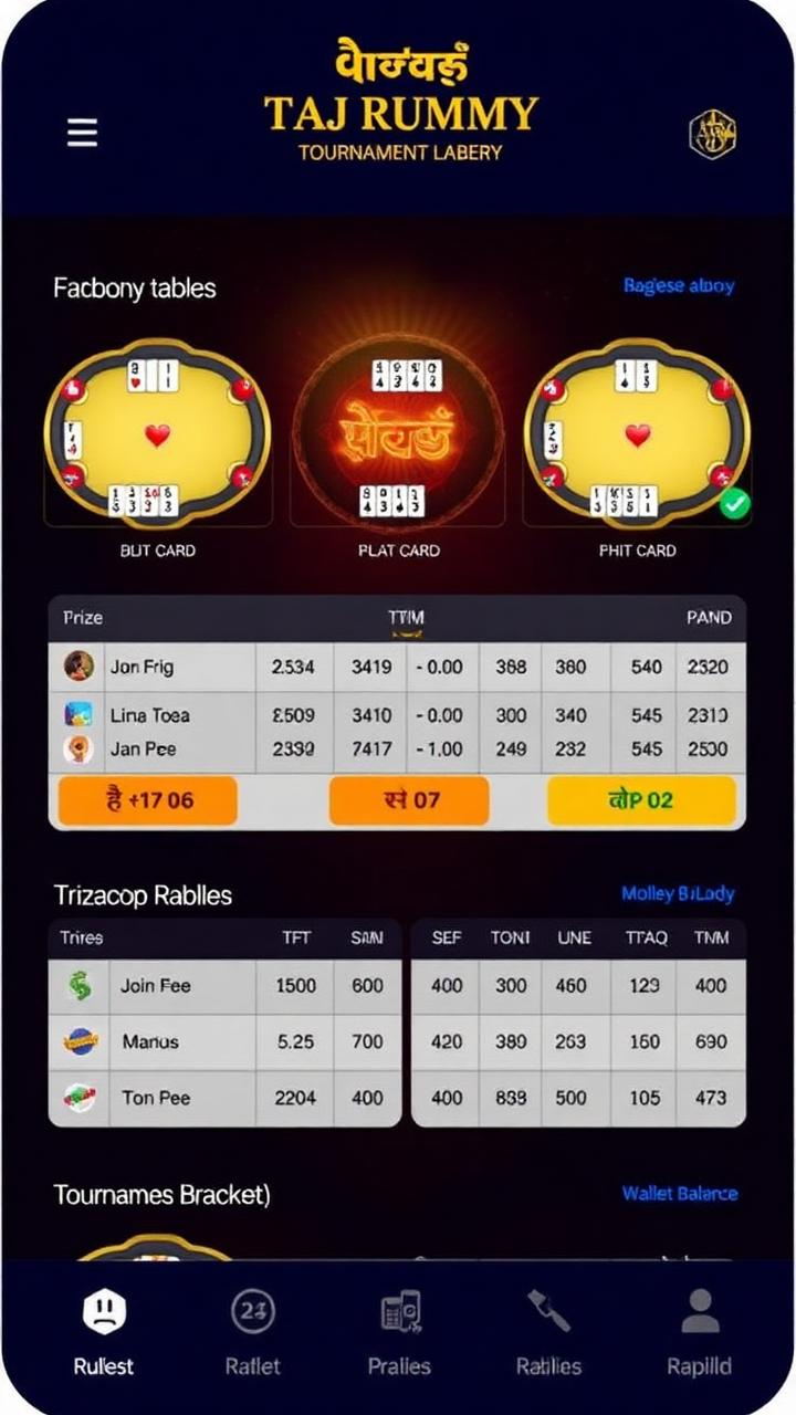 Taj Rummy Screenshot