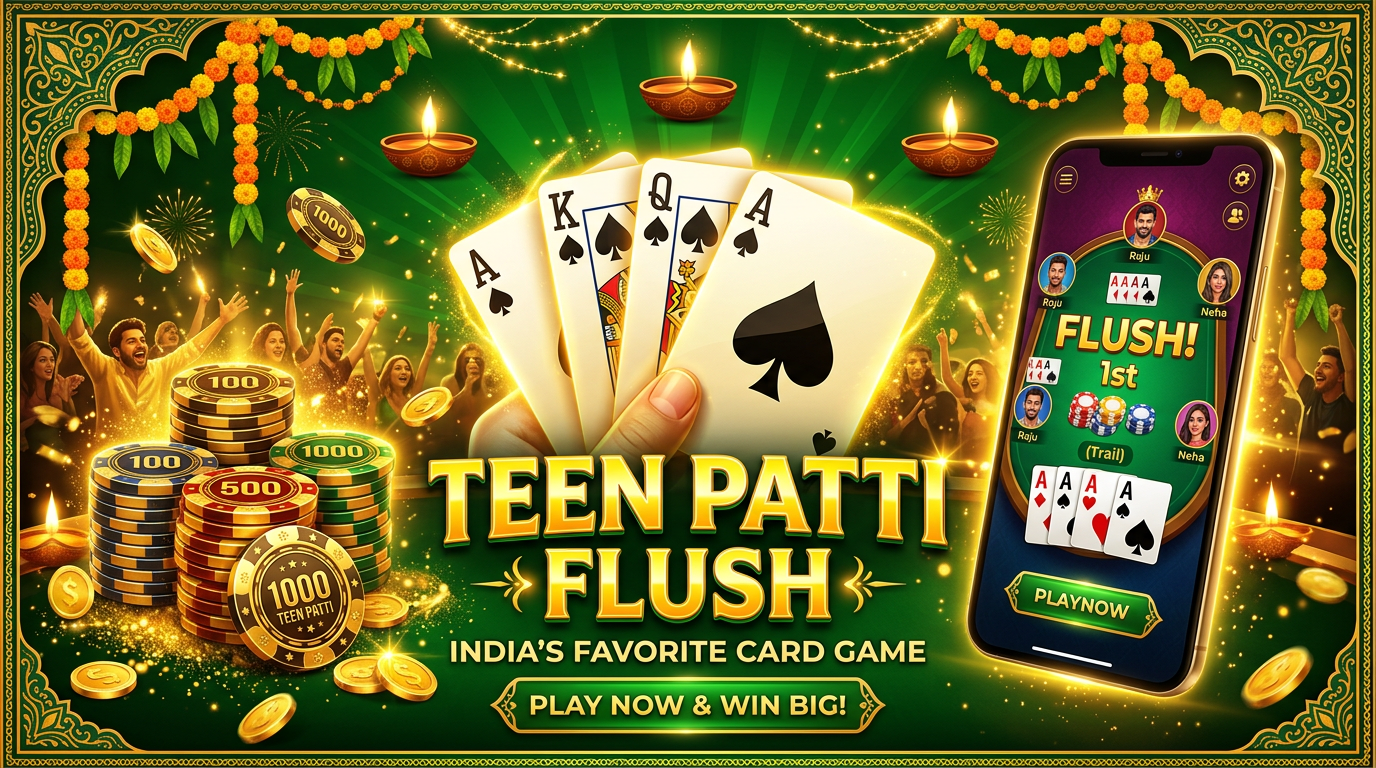 Teen Patti Flush Earning App screenshot 1