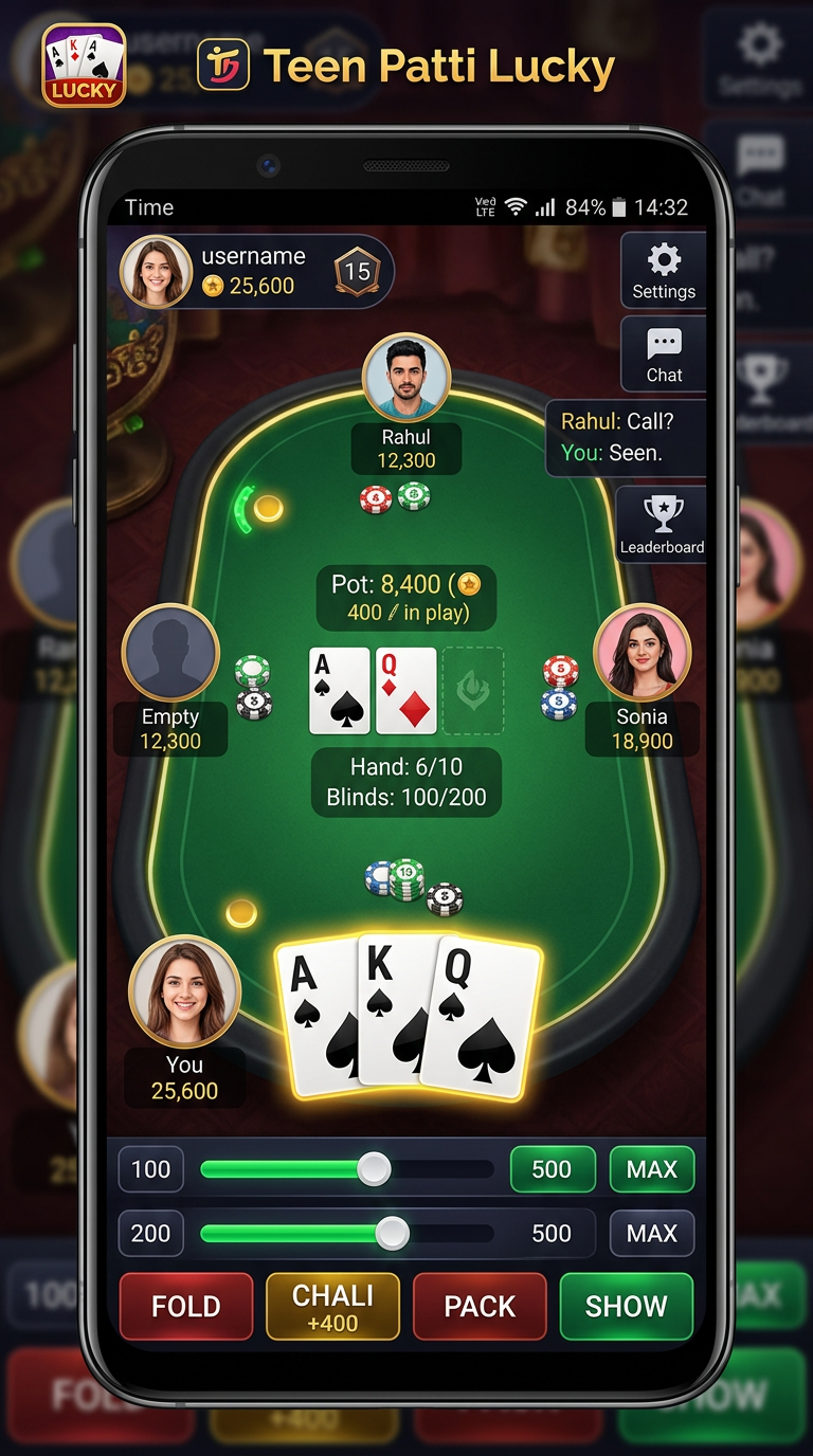 Teen Patti Lucky Download screenshot 2