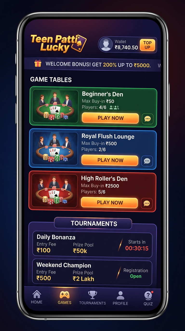 Teen Patti Lucky Download screenshot 3