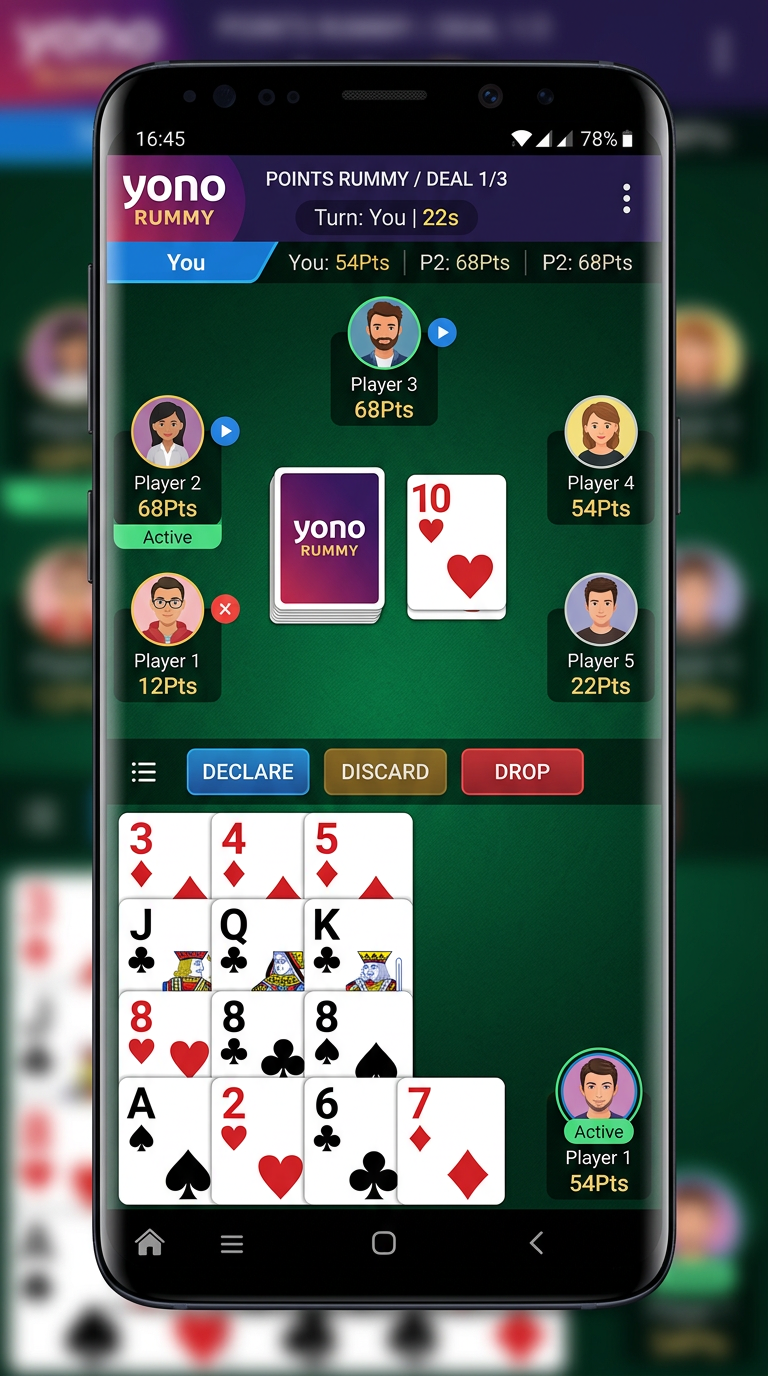 Yono Rummy Screenshot